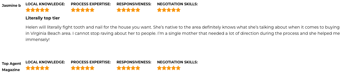 Helen Merjos Testimonials