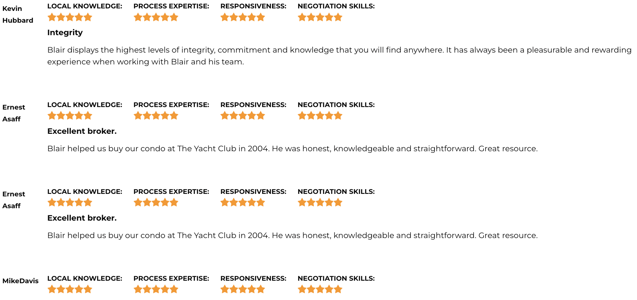 Blair MacPherson Testimonials 3