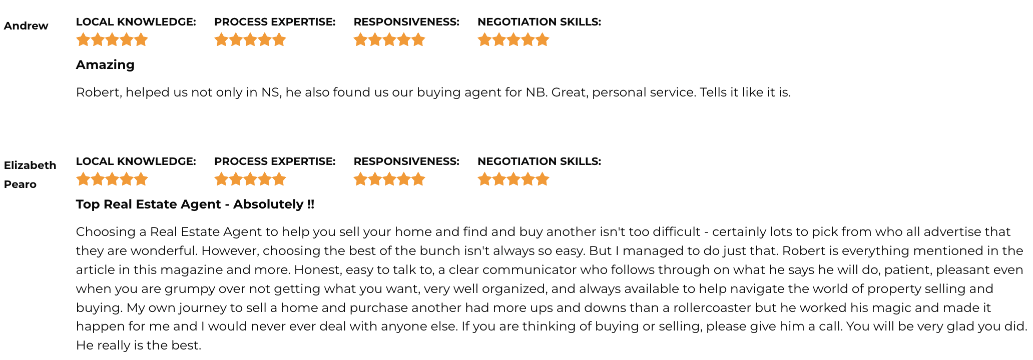 Top Real Estate Agent in Canada Robert Scanlan Testimonial 4