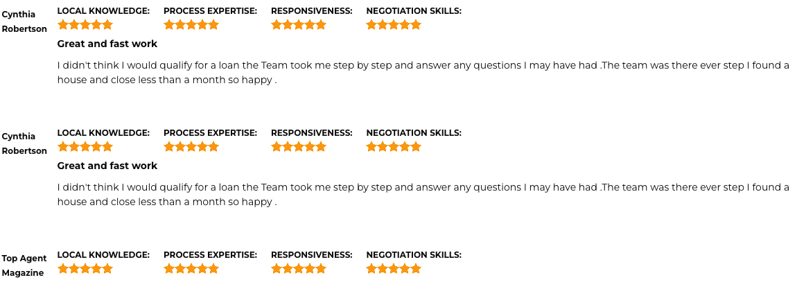 Tamie Platts Testimonials