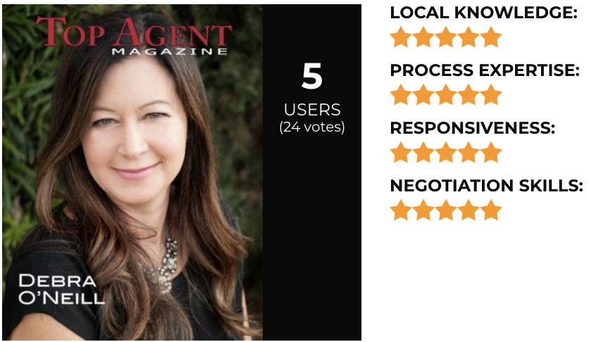 Top Real Estate Agent in California Debra O'Neill Reviews