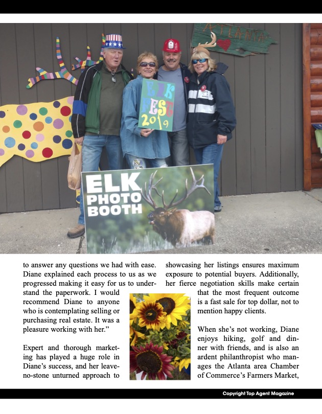 Diane McMurphy Diane McMurphy at the Elk Fest community event with local residents.