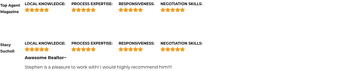 Michigan Realtor Stephen Remondini Testimonial
