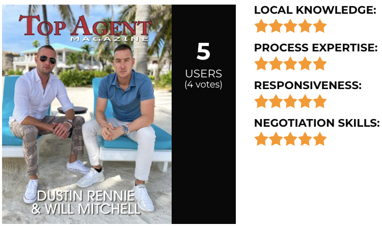 Top Real Estate Agents in the Caribbean Dustin Rennie and Will Mitchell Reviews