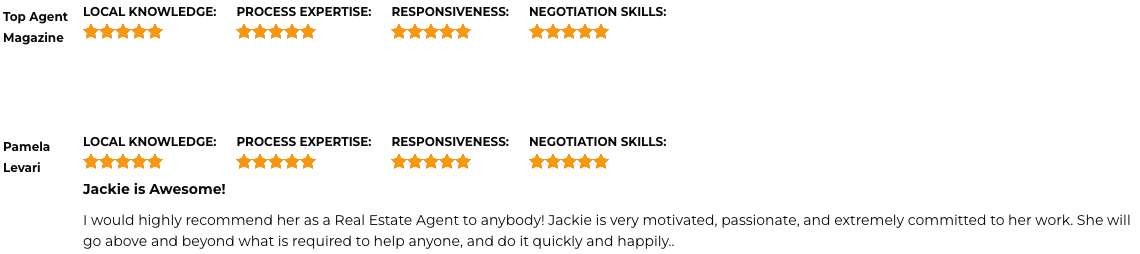 New Jersey Jacqueline Capoferri Testimonial