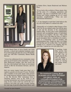 Beverly Hills Real Estate Agent Linda May