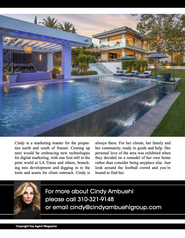 California Real Estate Agent Cindy Ambuehl