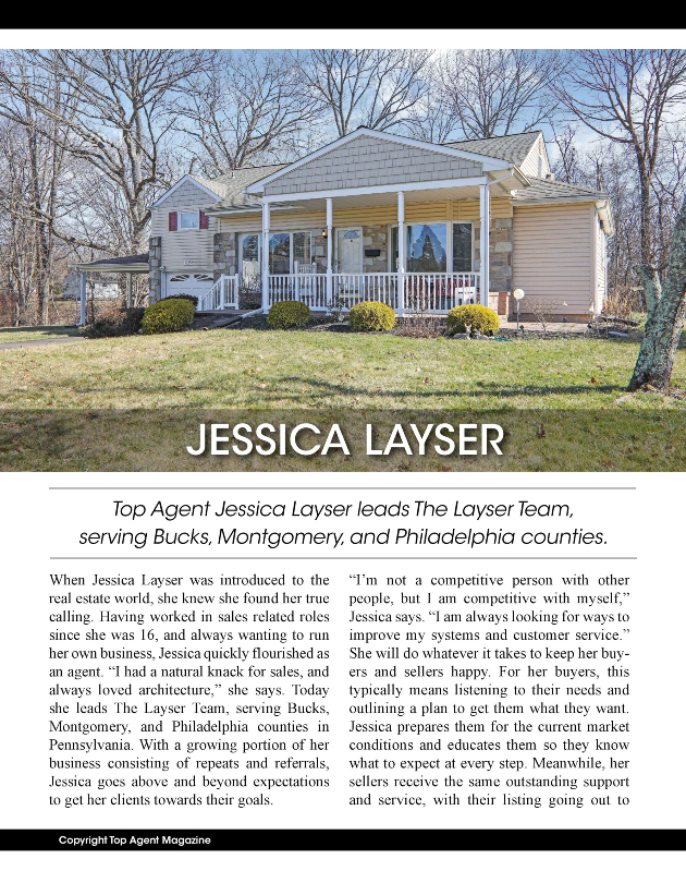 Pennsylvania Homes For Sale, Jessica Layser Bucks County, Realtor Jessica Layser Pennsylvania