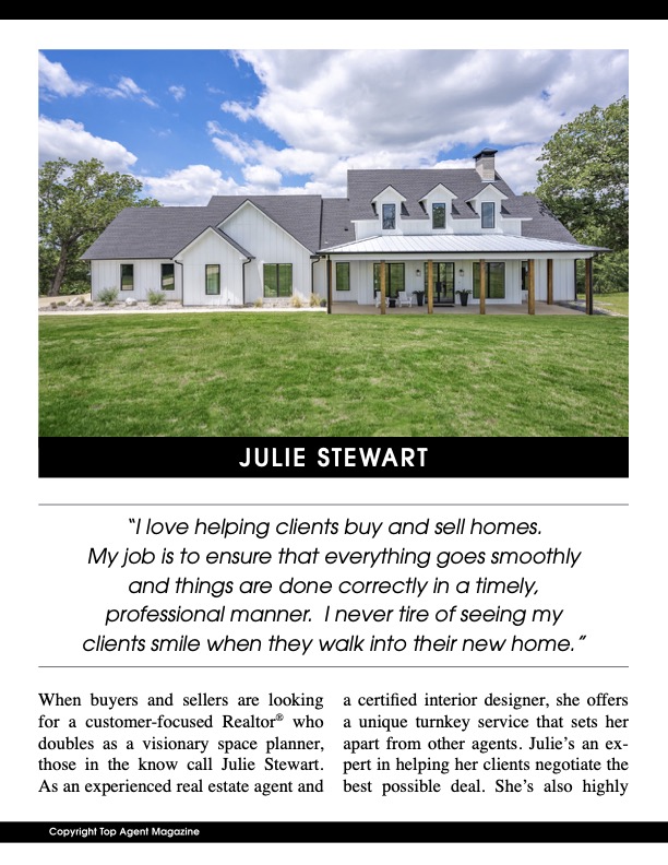Texas Real Estate Agent Julie Stewart, Julie Stewart Texas Real Estate Agent