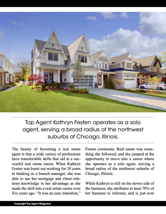 Kathryn Festen Chicago Illinois, Chicago Suburbs Homes for Sale