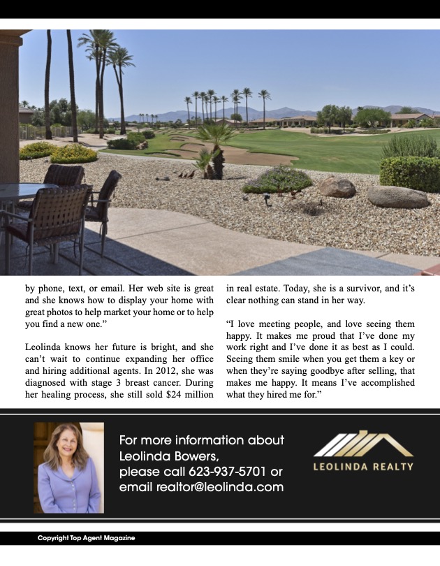 Arizona Real Estate Agent Leolinda Bowers