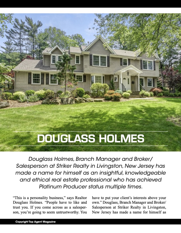 Livingston Realtor Douglass Holmes, Douglass Holmes Livingston, Realtor Douglass Holmes New Jersey