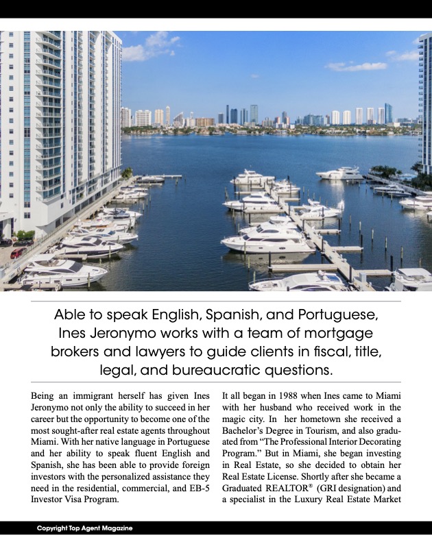 Florida Homes For Sale, Ines Jeronymo Miami, Realtor Ines Jeronymo Florida