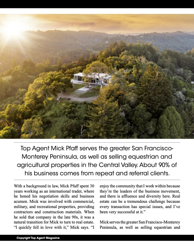 Real Estate Agent Mick Pfaff, California Homes For Sale, Mick Pfaff San Francisco