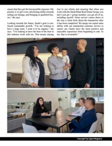 Real Estate Agent Sarah Khan