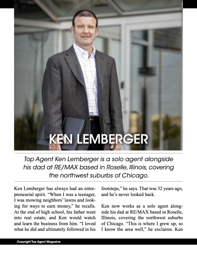 Roselle Illinois Real Estate Agent Ken Lemberger