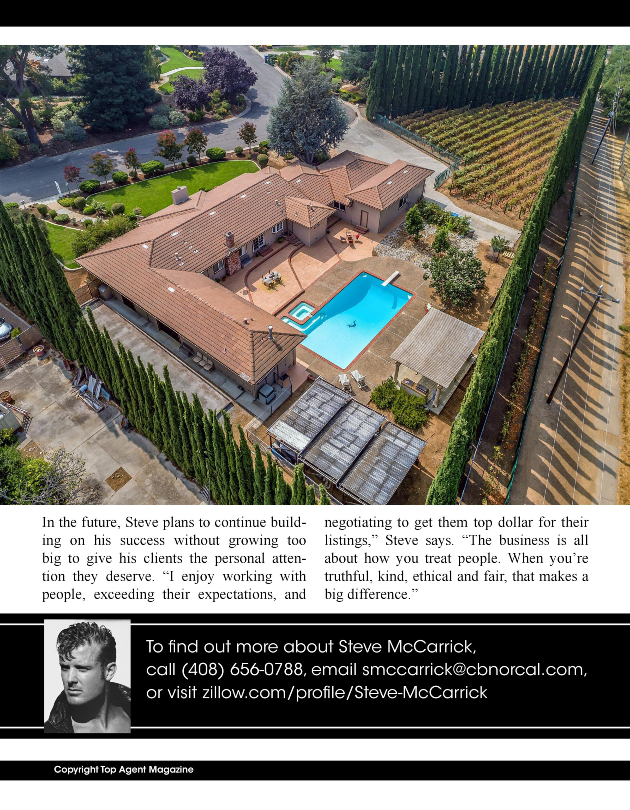 California Real Estate Steve McCarrick, Steve McCarrick Real Estate, Saratoga Steve McCarrick Realtor