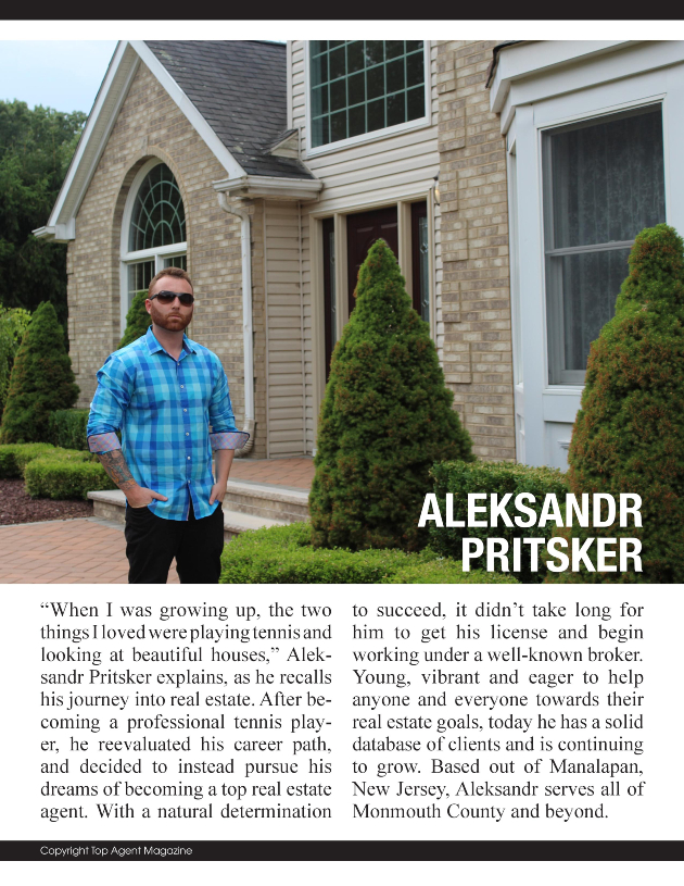 New Jersey Homes For Sale, Aleksandr Pritsker Manalapan, Realtor Aleksandr Pritsker New Jersey