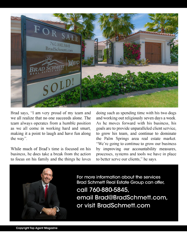California Real Estate Brad Schmett, Palm Springs Brad Schmett Realtor, Palm Springs Real Estate Brad Schmett