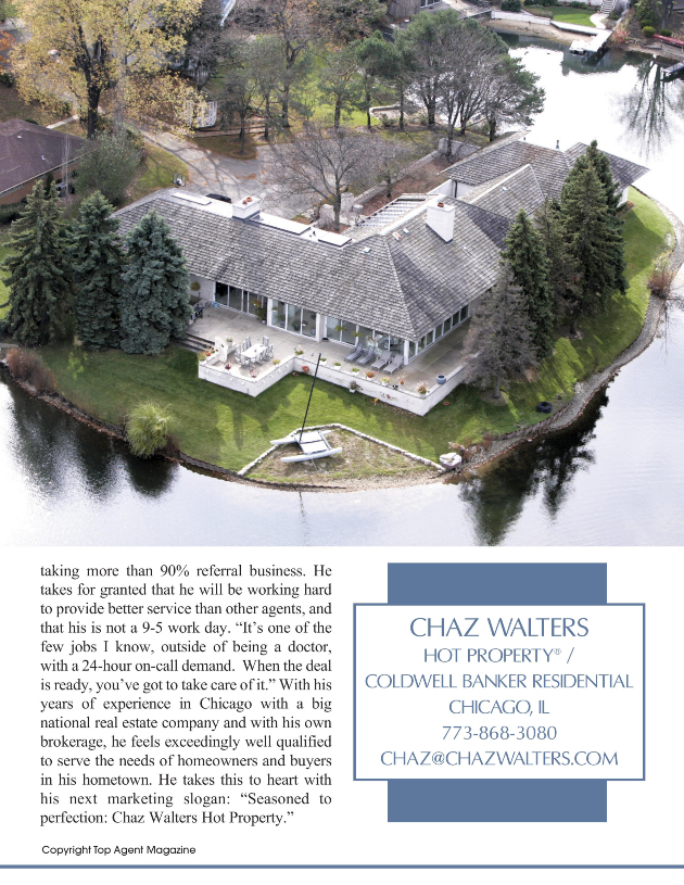 Chaz Walters Illinois, Chicago Realtor Chaz Walters, Chaz Walters Real Estate