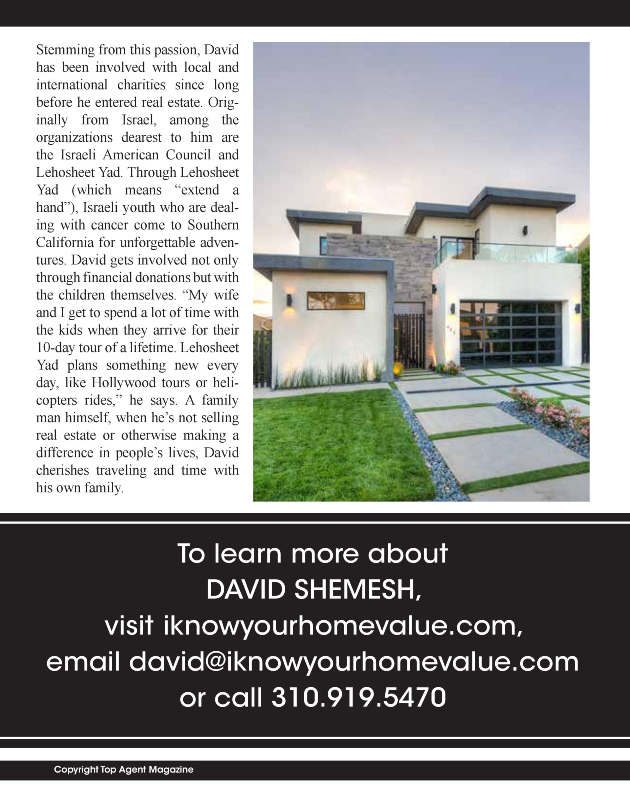 California Real Estate David Shemesh, Los Angeles David Shemesh Realtor, Los Angeles Real Estate David Shemesh