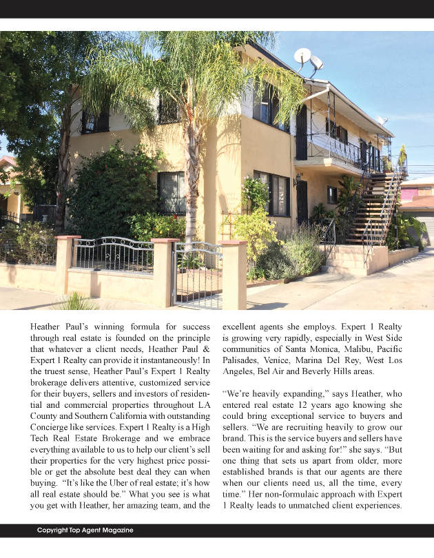 California Homes For Sale, Heather Paul Los Angeles, Realtor Heather Paul California