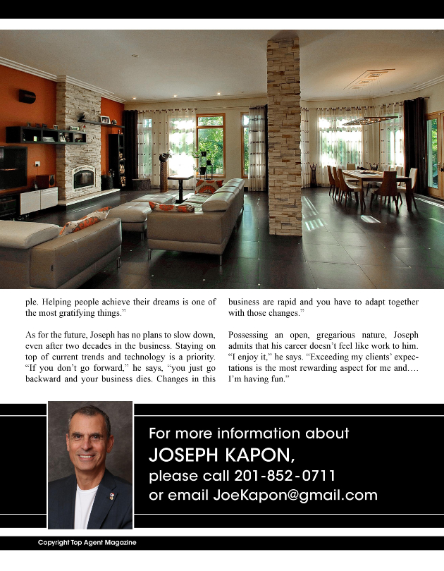 New Jersey Real Estate Joseph Kapon, Fair Lawn Joseph Kapon Realtor, Fair Lawn Real Estate Joseph Kapon
