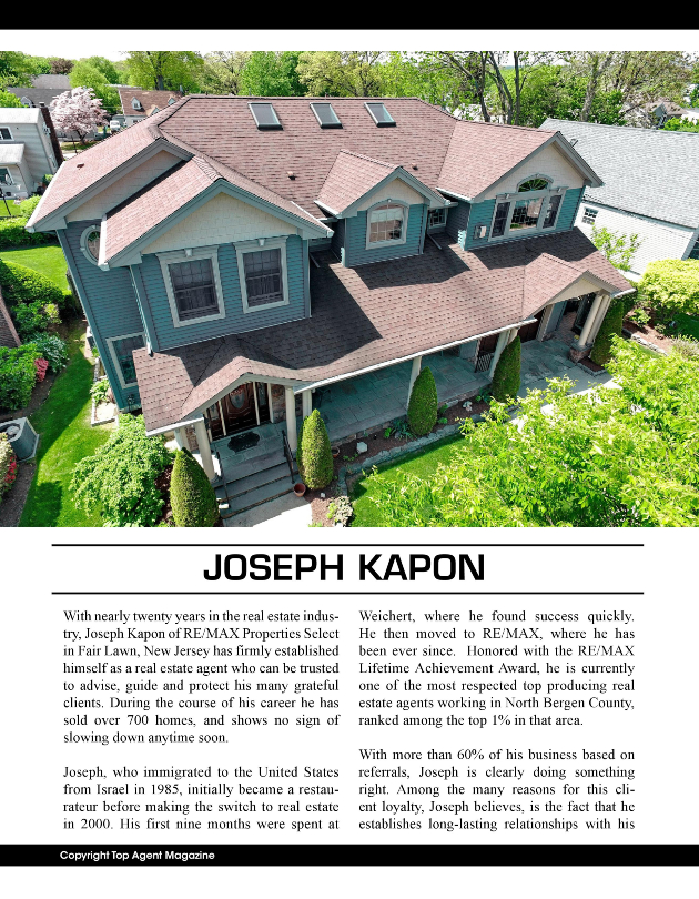 New Jersey Homes For Sale, Joseph Kapon Fair Lawn, Realtor Joseph Kapon New Jersey