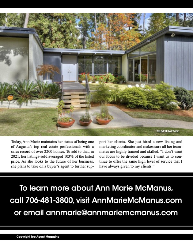 Ann Marie McManus Real Estate, ANNMARIE@ANNMARIEMCMANUS.COM, WORK WITH ANN MARIE
