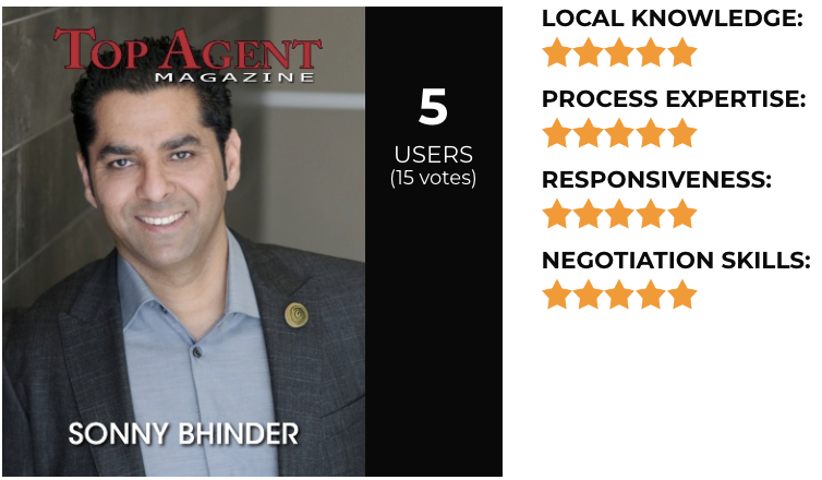 Top Real Estate Agent in British Columbia Sonny Bhinder Review