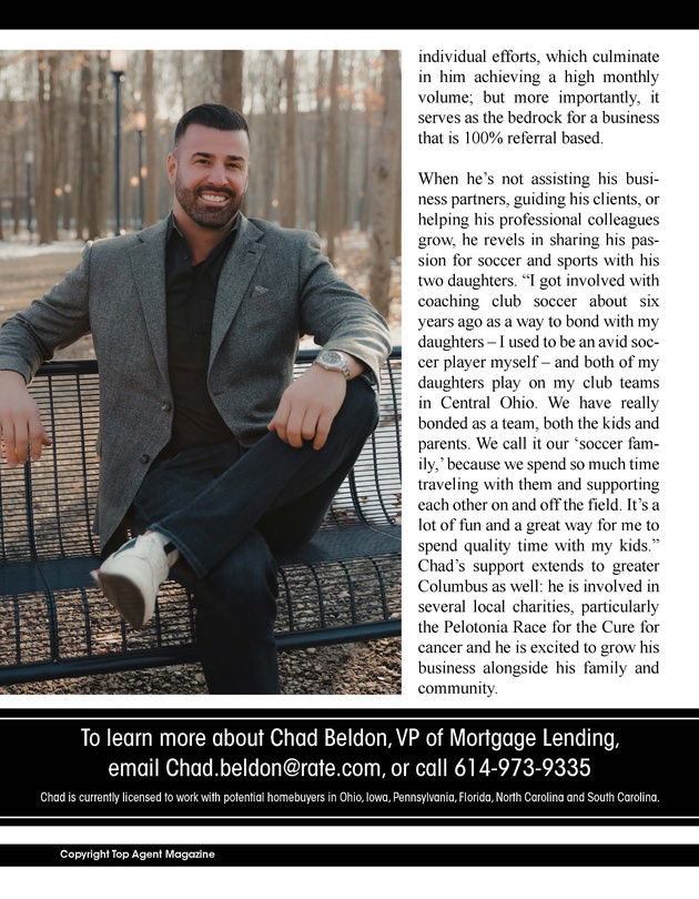 Chad Beldon, mortgage lender in Powell, Ohio