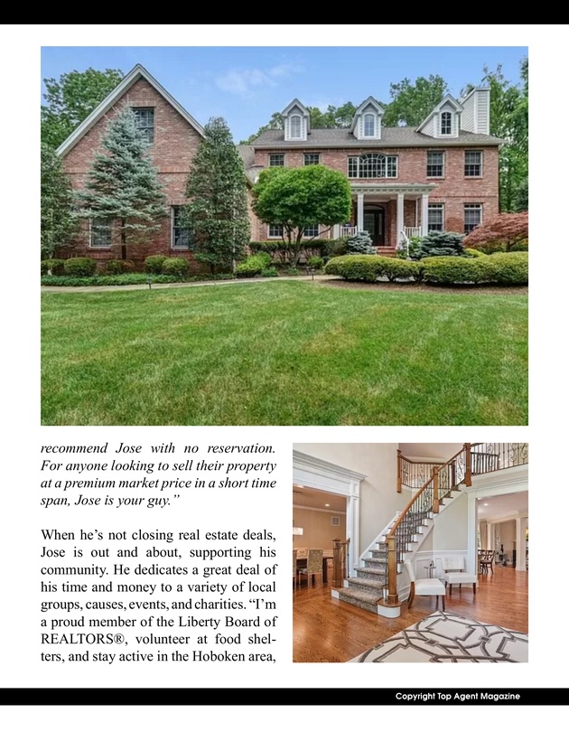 Jose Martinez Jose Martinez Top Agent Magazine feature, page 4